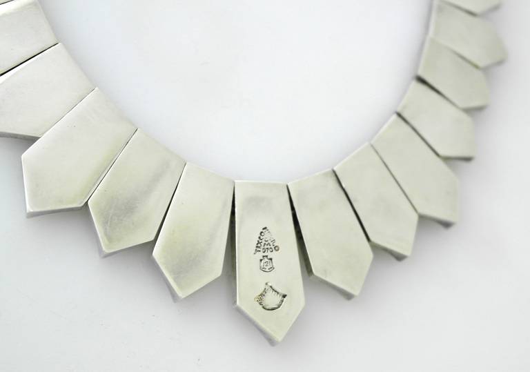 Antonio Pineda .970 Silver Necklace - MATCHING BRACELET FREE !!! For Sale 3
