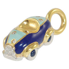 Aaron Basha Enamel Car Charm 2