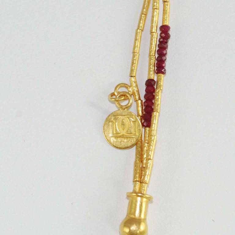 three chain necklace