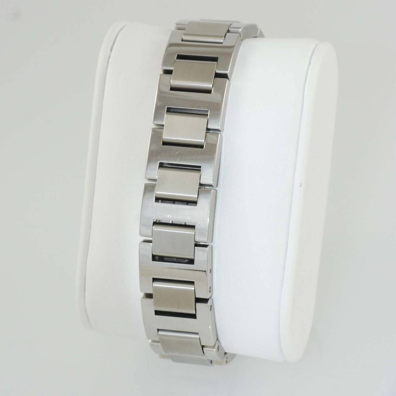 Women's or Men's Cartier Stainless Steel Automatic Pasha Wristwatch with Bracelet