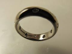 Tiffany Etoile Platinum Diamond Band Ring