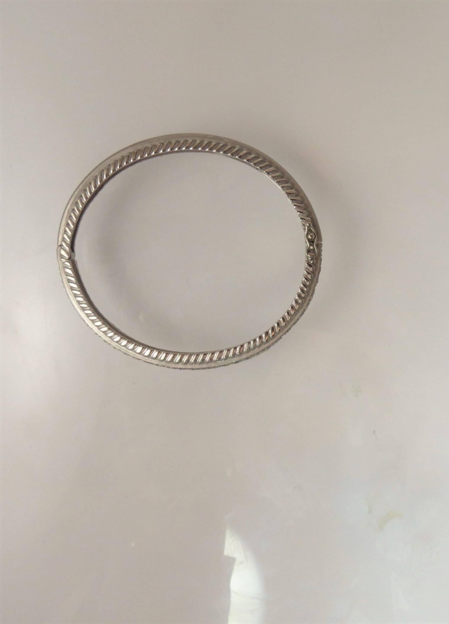 Donna Bracciale Doris Panos in oro bianco 18 carati stile 