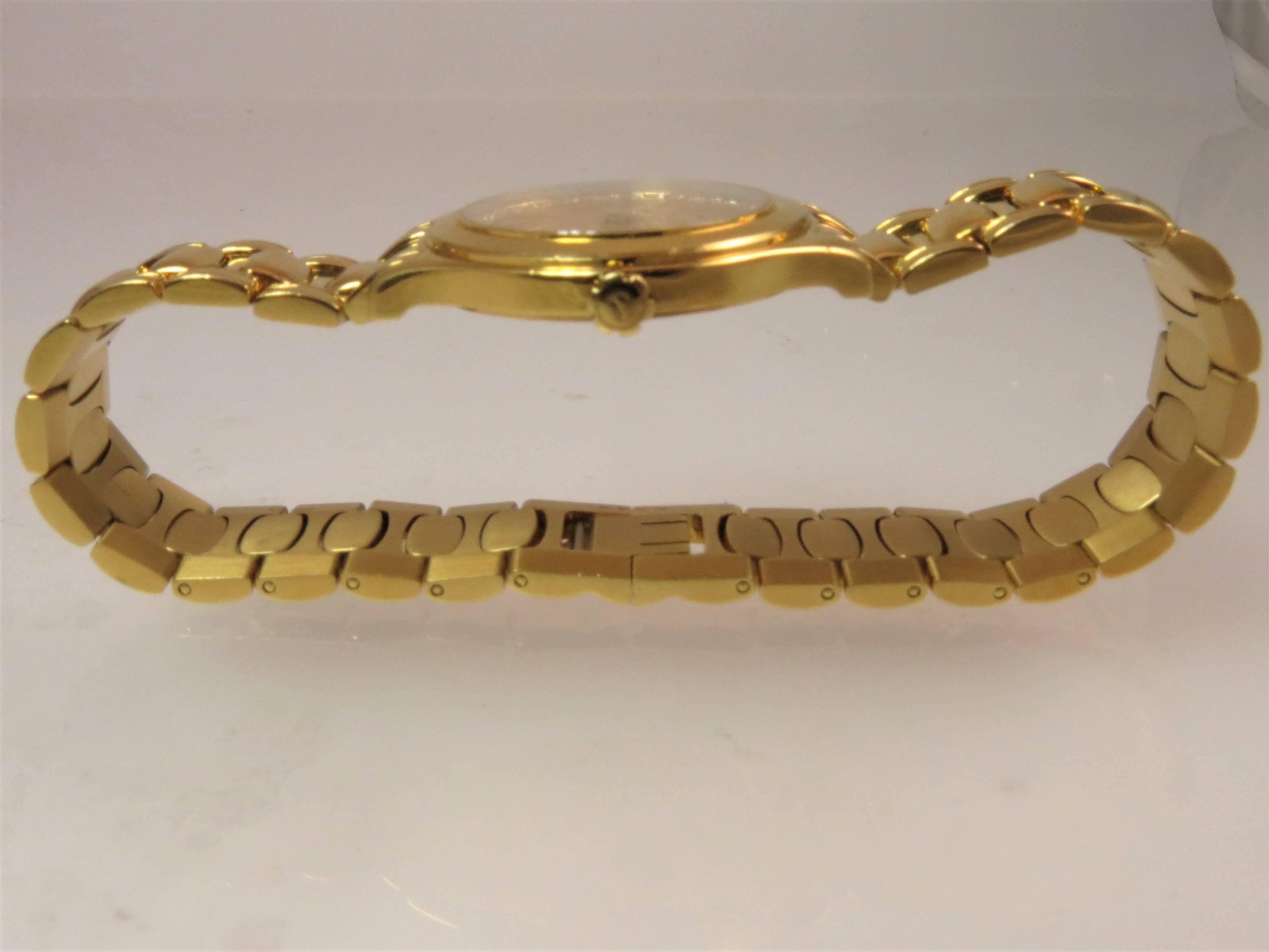 Brand New  Yellow Gold Piaget Citea Diamond Bracelet Watch 1