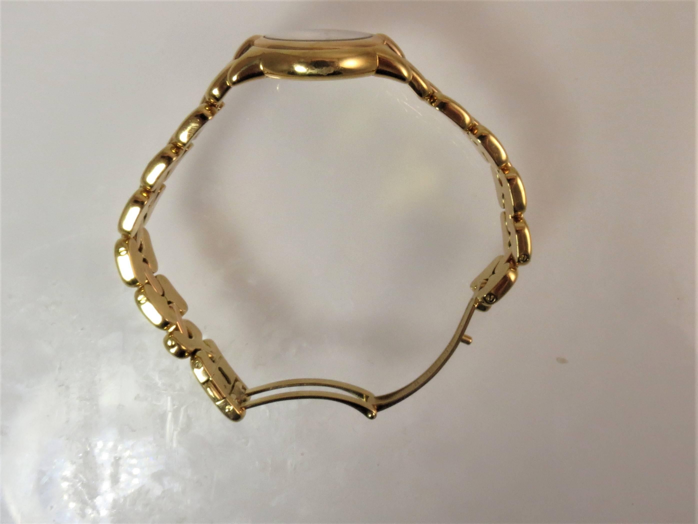 bertolucci pulchra 18k gold watch