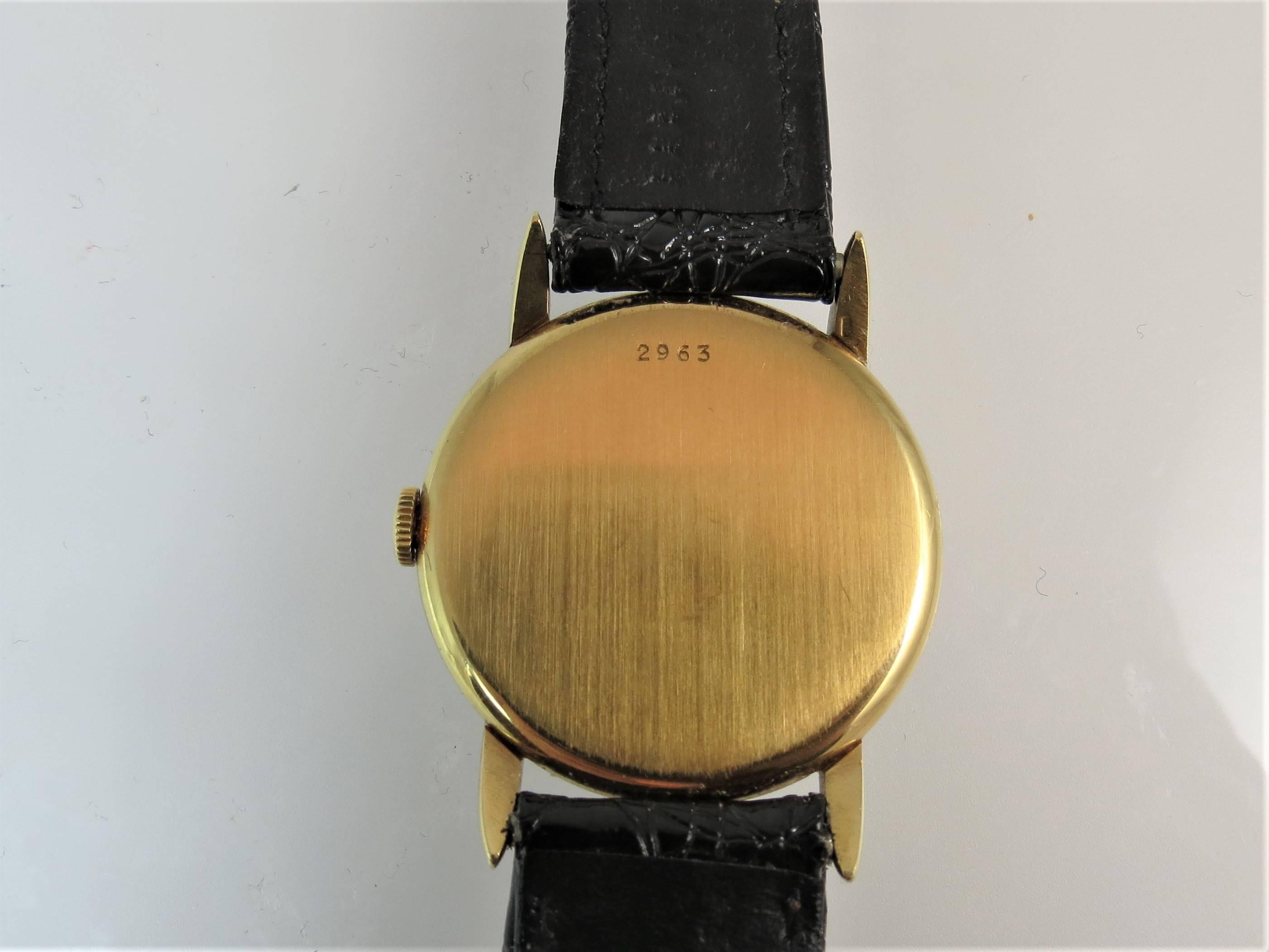 Contemporary Audemars Piguet Yellow Gold Manual Wind Wristwatch, circa 1943