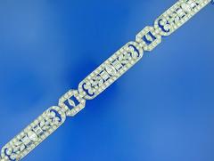 1920s Art Deco Diamond Platinum Bracelet