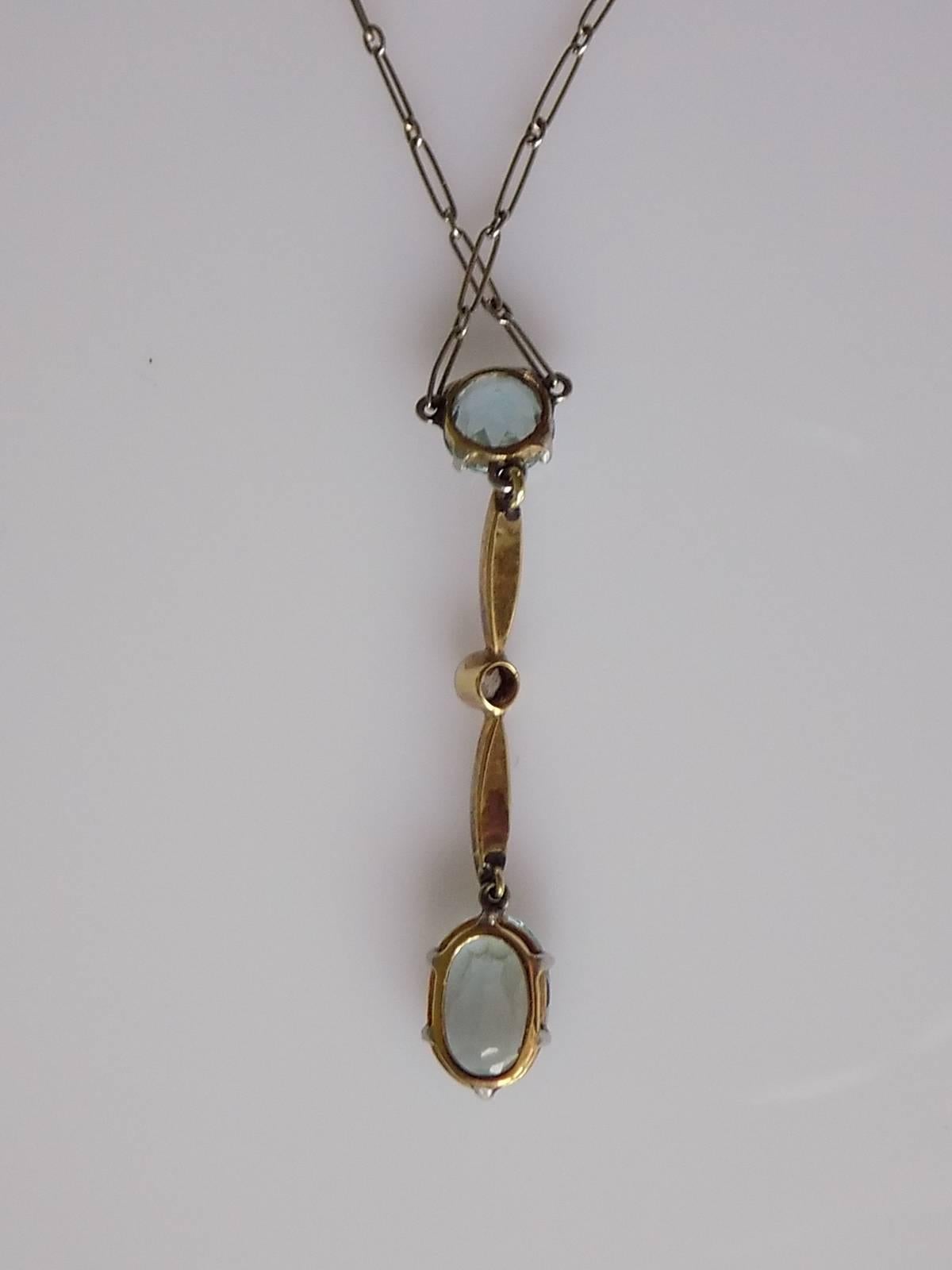 edwardian lavalier pendant