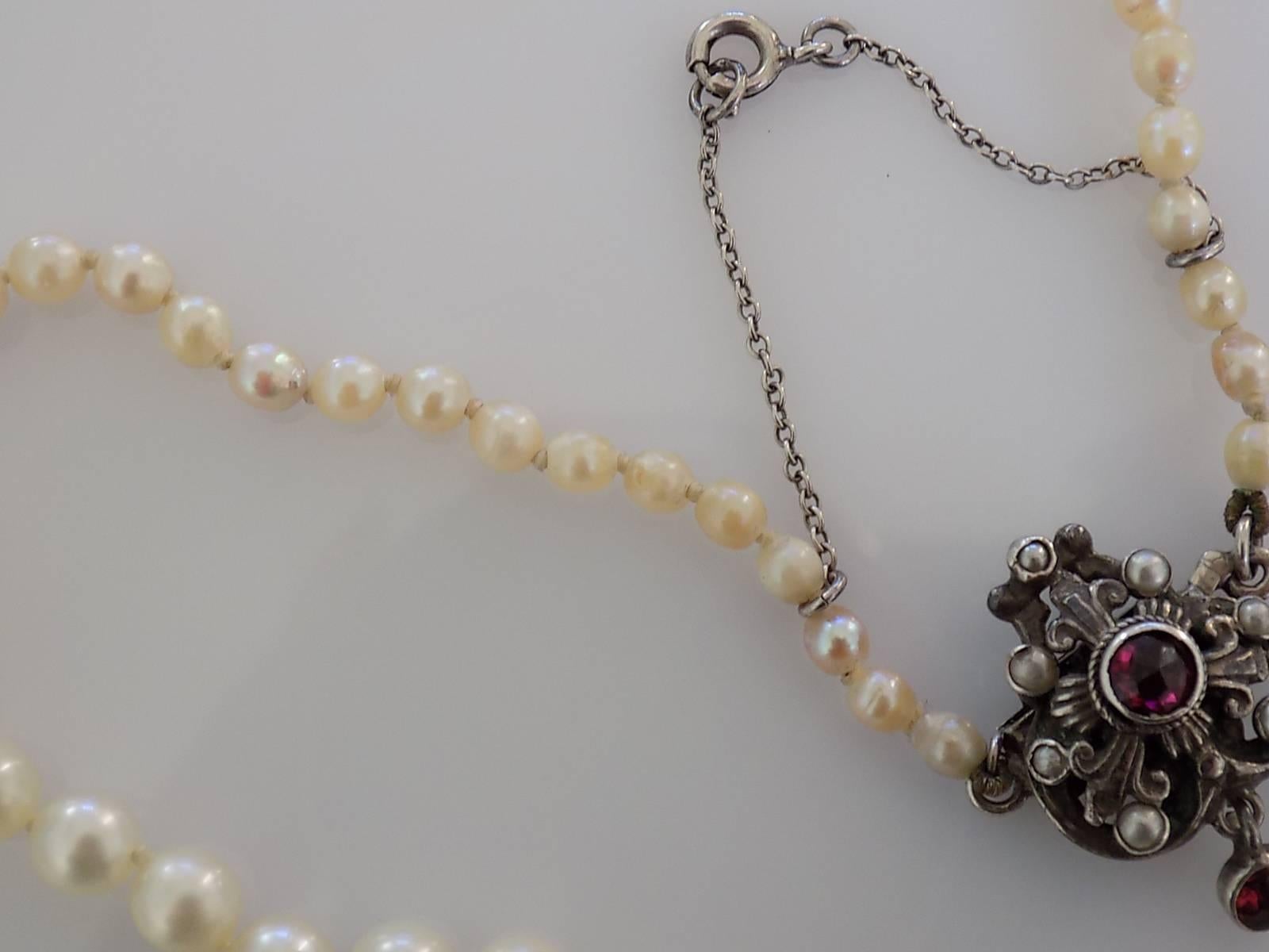 antique scottish pearl necklace