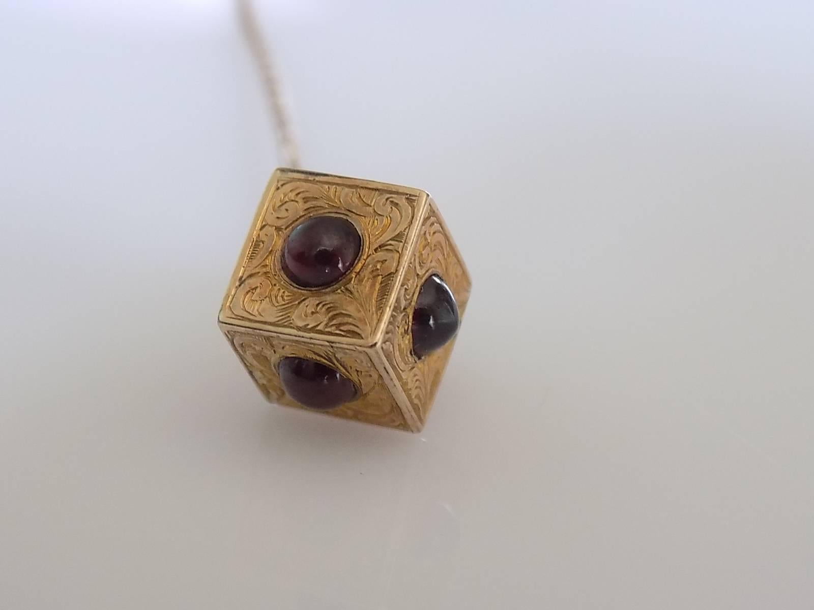 golden cube pin