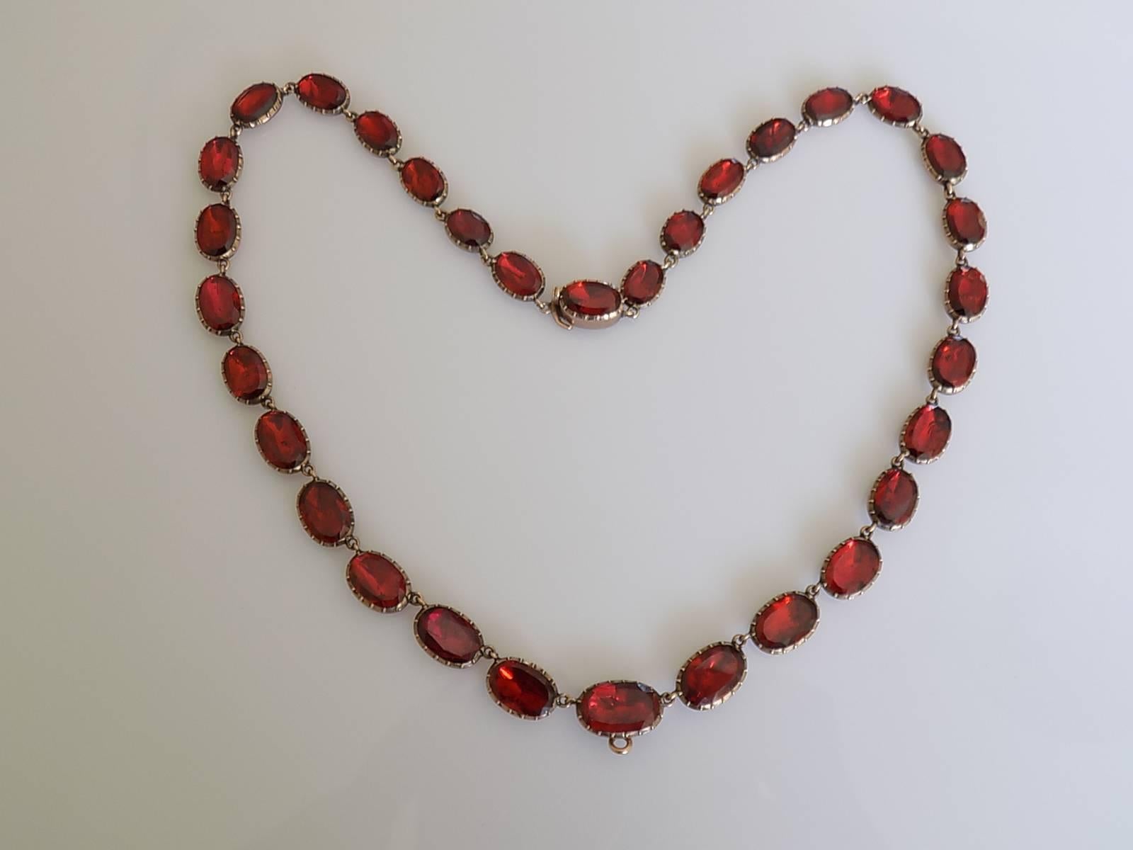 georgian riviere necklace