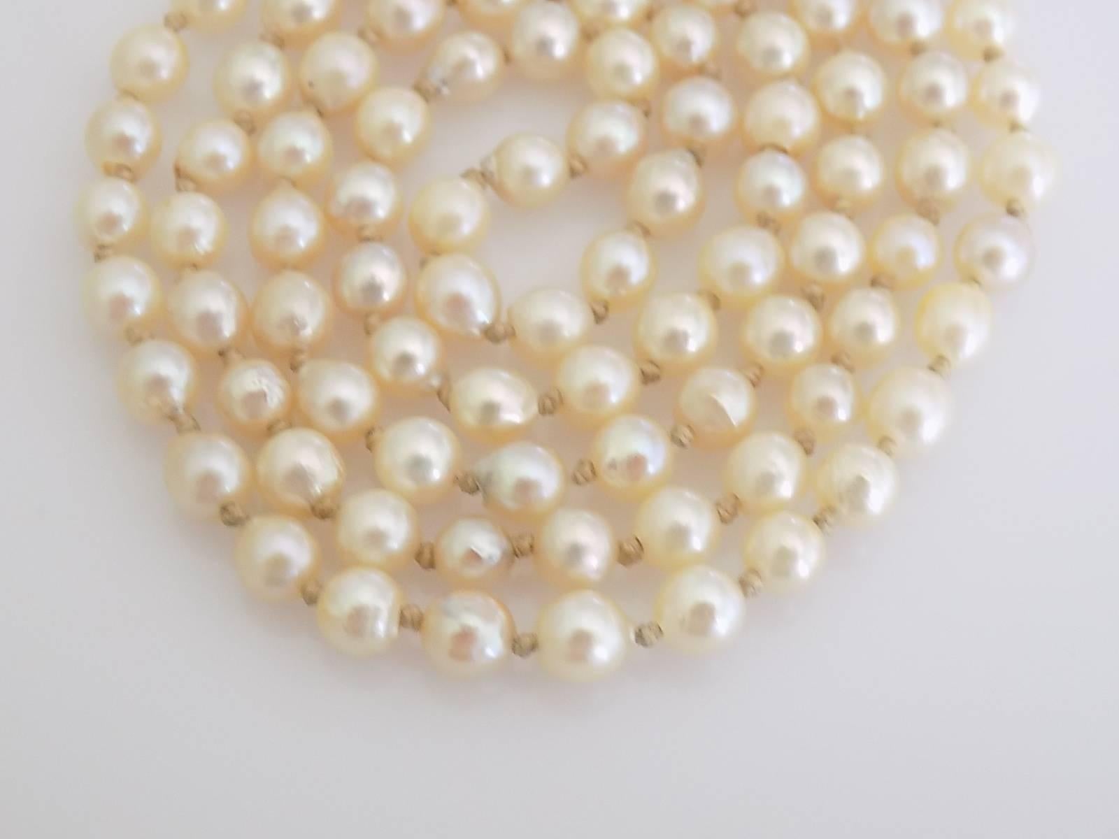 Women's Art Deco 1920s Gold Coral Cultured Pearl Necklace