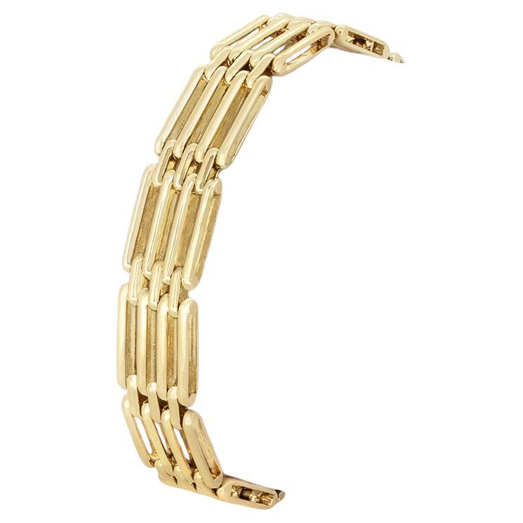 Bracelet vintage en or 9ct, poinçonné 1961 en vente