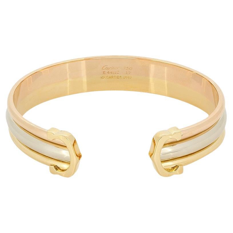 Bracciale "C De Cartier" in oro 18 ct. in vendita
