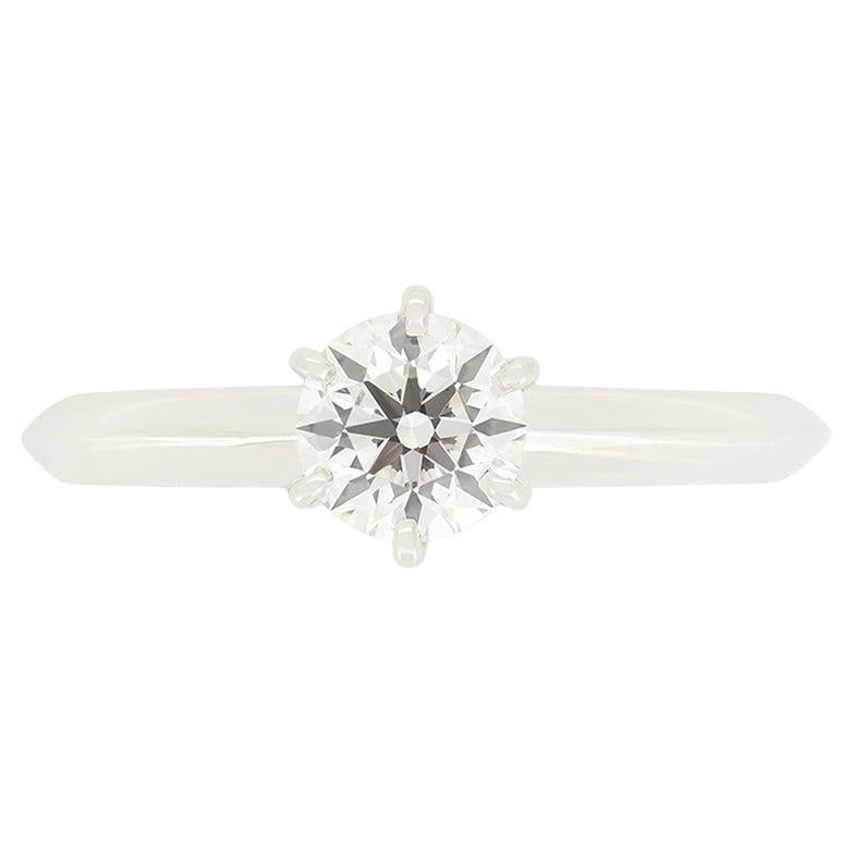 Anello solitario con diamante da 0.48 carati di Tiffany & Co.