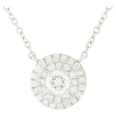 Tiffany & Co. Pendentif 'Soleste' en diamant de 0,30ct