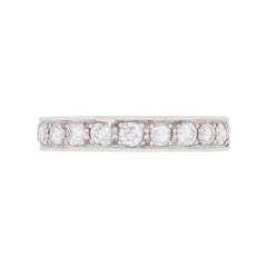 Vintage Mid-Century Diamond Eternity Ring, circa 1950s