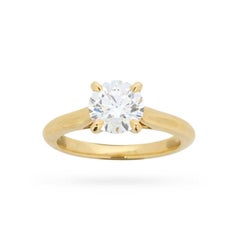 Cartier ‘Solitaire 1895’ 1.33 Carat GIA Certified Diamond Engagement Ring