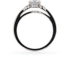 Cartier ‘Ballerine’ 1.06 Carat Round Brilliant Cut Diamond Engagement Ring