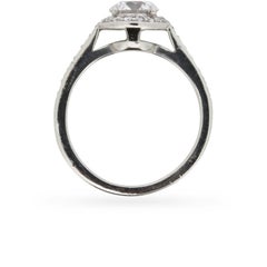 Tiffany & Co. ‘Tiffany Embrace’ 1.10 Carat Diamond Halo Engagement Ring