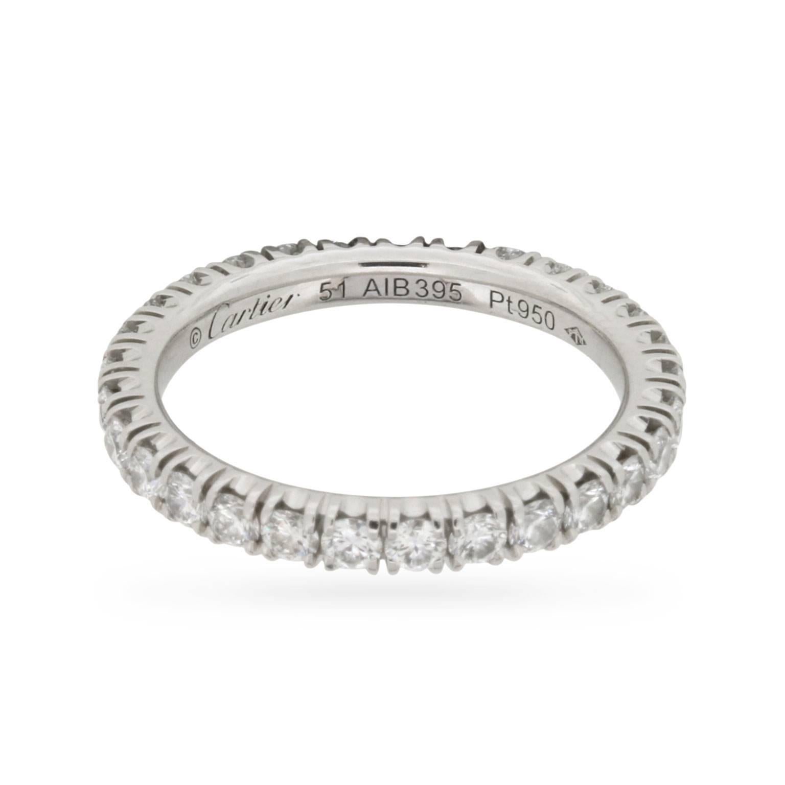 second hand cartier eternity ring