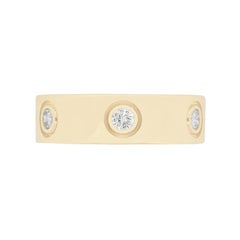 Cartier 18 Carat Yellow Gold Diamond Love Ring