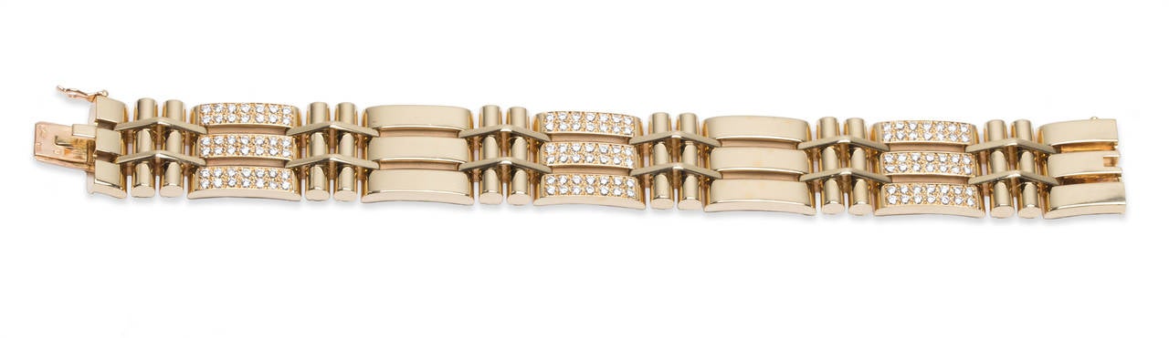 Van Cleef & Arpels Diamond Gold Bracelet