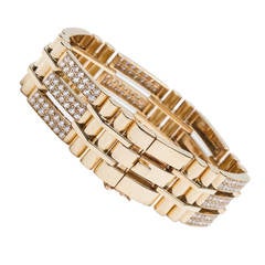 Van Cleef & Arpels Diamond Gold Bracelet