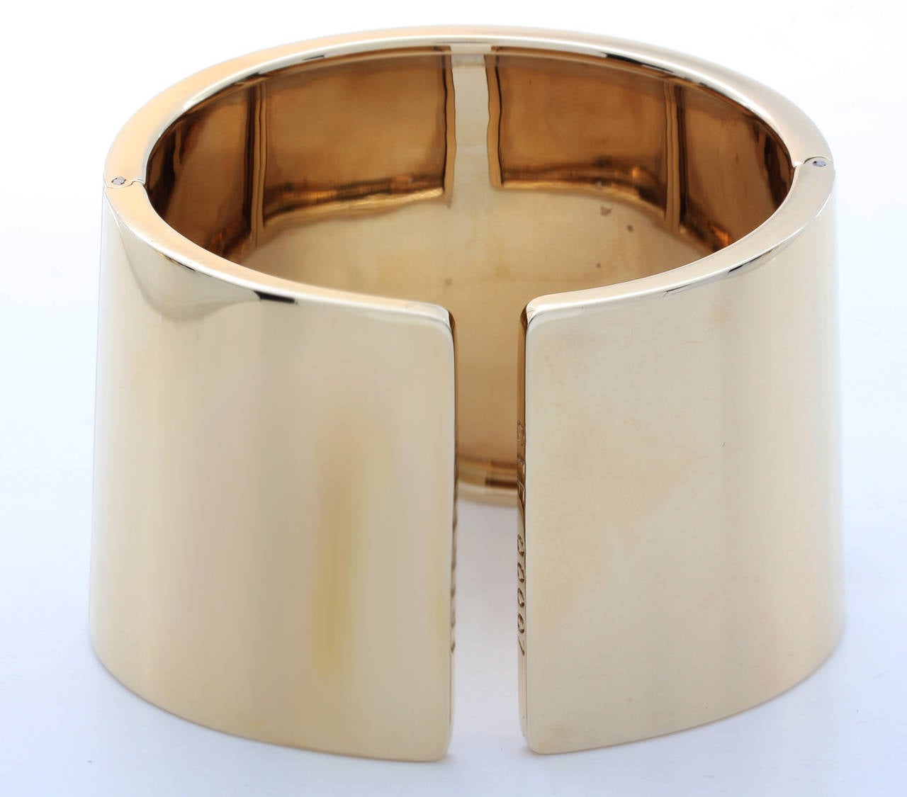 Women's Fred Paris Chalcedony Gold Cuff Bracelet