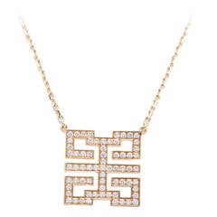 Cartier Le Baiser Du Dragon Diamond Gold Necklace