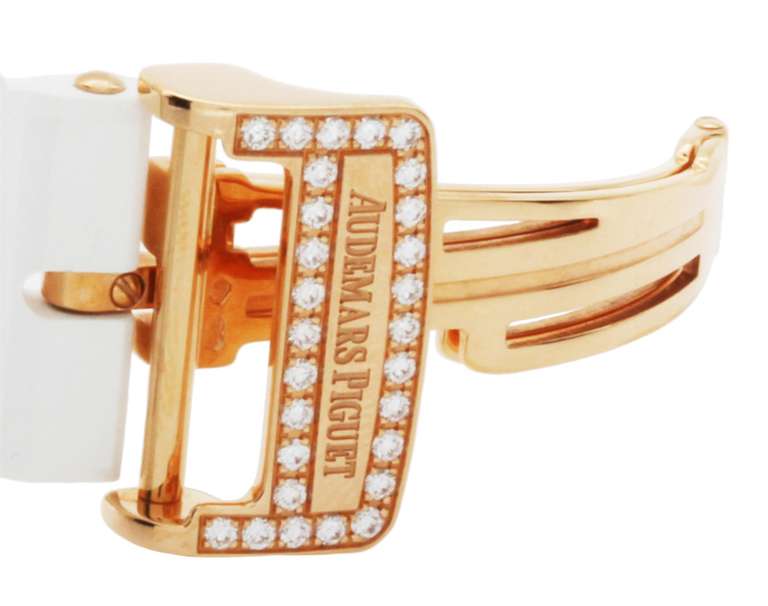 Audemars Piguet Lady's Rose Gold and Diamond Royal Oak Offshore Chronograph 1