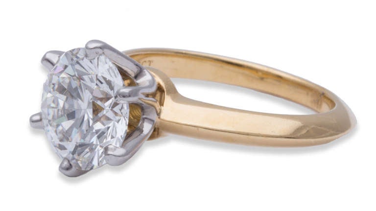 Tiffany & Co. Diamond Solitaire Ring