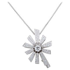 Chanel Diamond Brooch Pendant