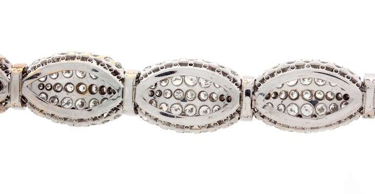 Women's Mouawad Diamond Gold Bracelet For Sale