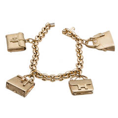 Hermes Hanging Bag Charm Bracelet