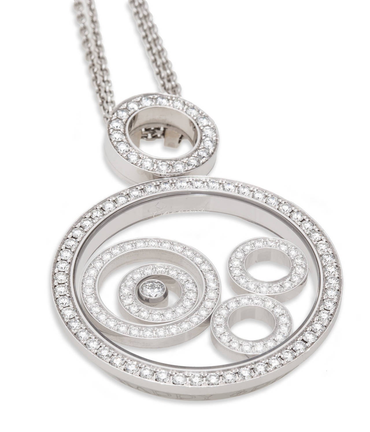 Chopard Happy Spirit Diamond Gold Pendant