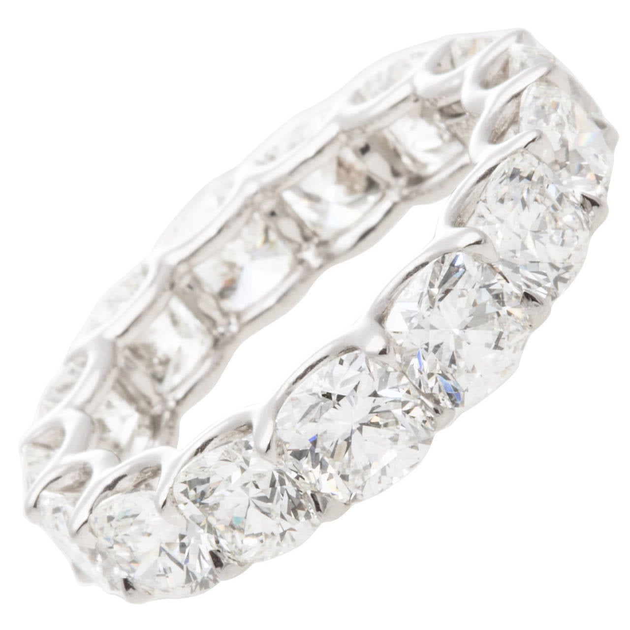 Daniel K Platinum Diamond Eternity Ring For Sale