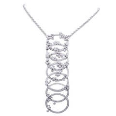 Audemars Piguet Jewelry Millenary Diamond White Gold Necklace