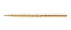 Solid Tricolor Gold Pen with Diamonds