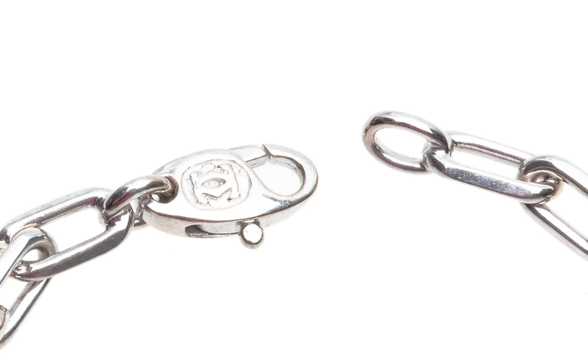 Cartier Two-Color Gold Charm Bracelet For Sale 4