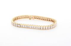 Fred Diamond Gold Tennis Bracelet
