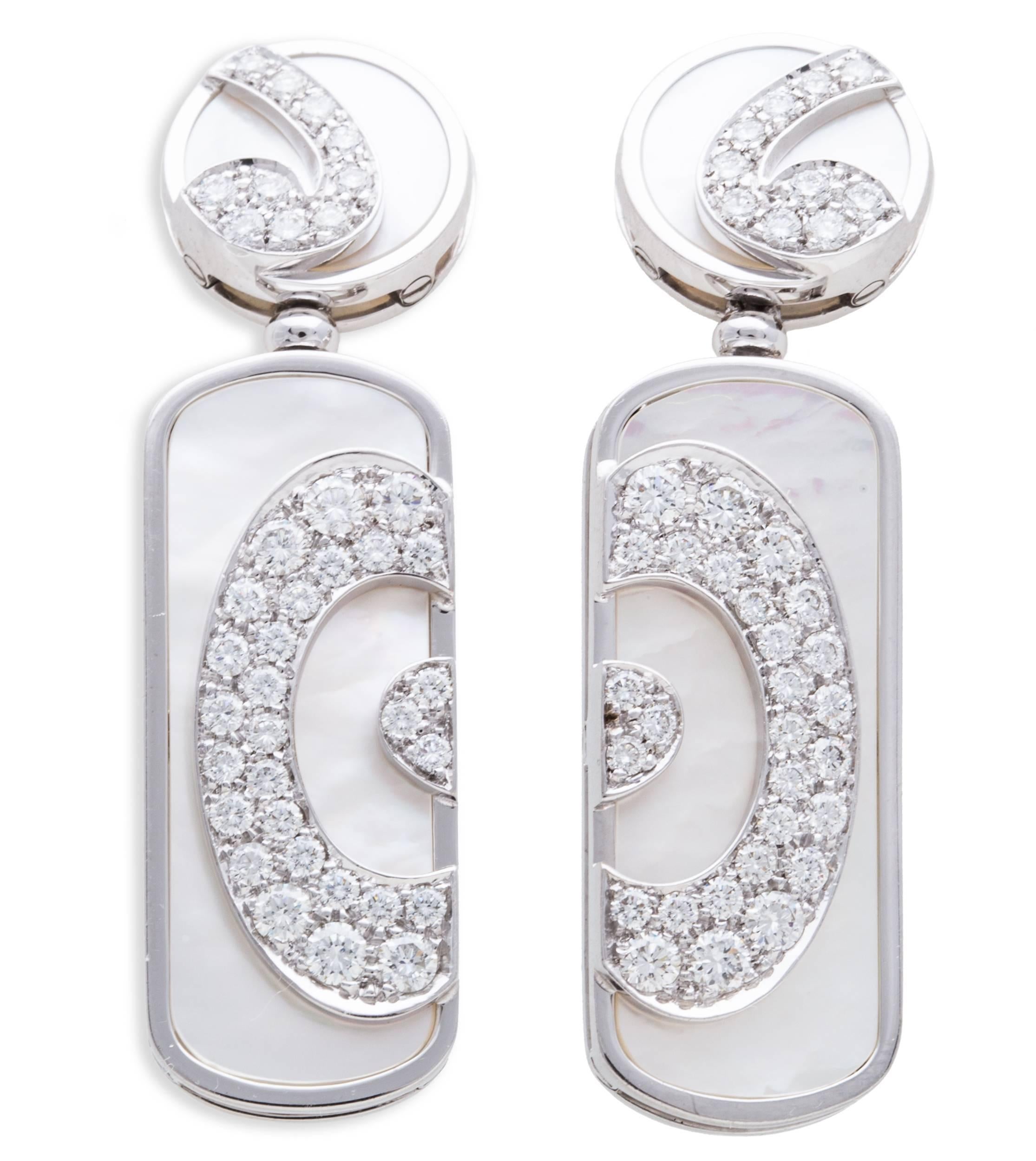 bvlgari mother of pearl ring