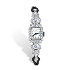 Hamilton ladies Platinum Diamond automatic Wristwatch