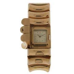 Longines Lady's Rose Gold Wristwatch Circa 1949