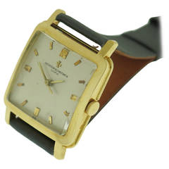 Vacheron Constantin Yellow Gold Cioccolatone Automatic Wristwatch Circa 1960