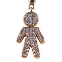 Diamond Rose Gold Pendant 10