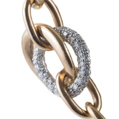 18 Karat Gold Diamonds and  Tahiti Pearls Long Chain Necklace