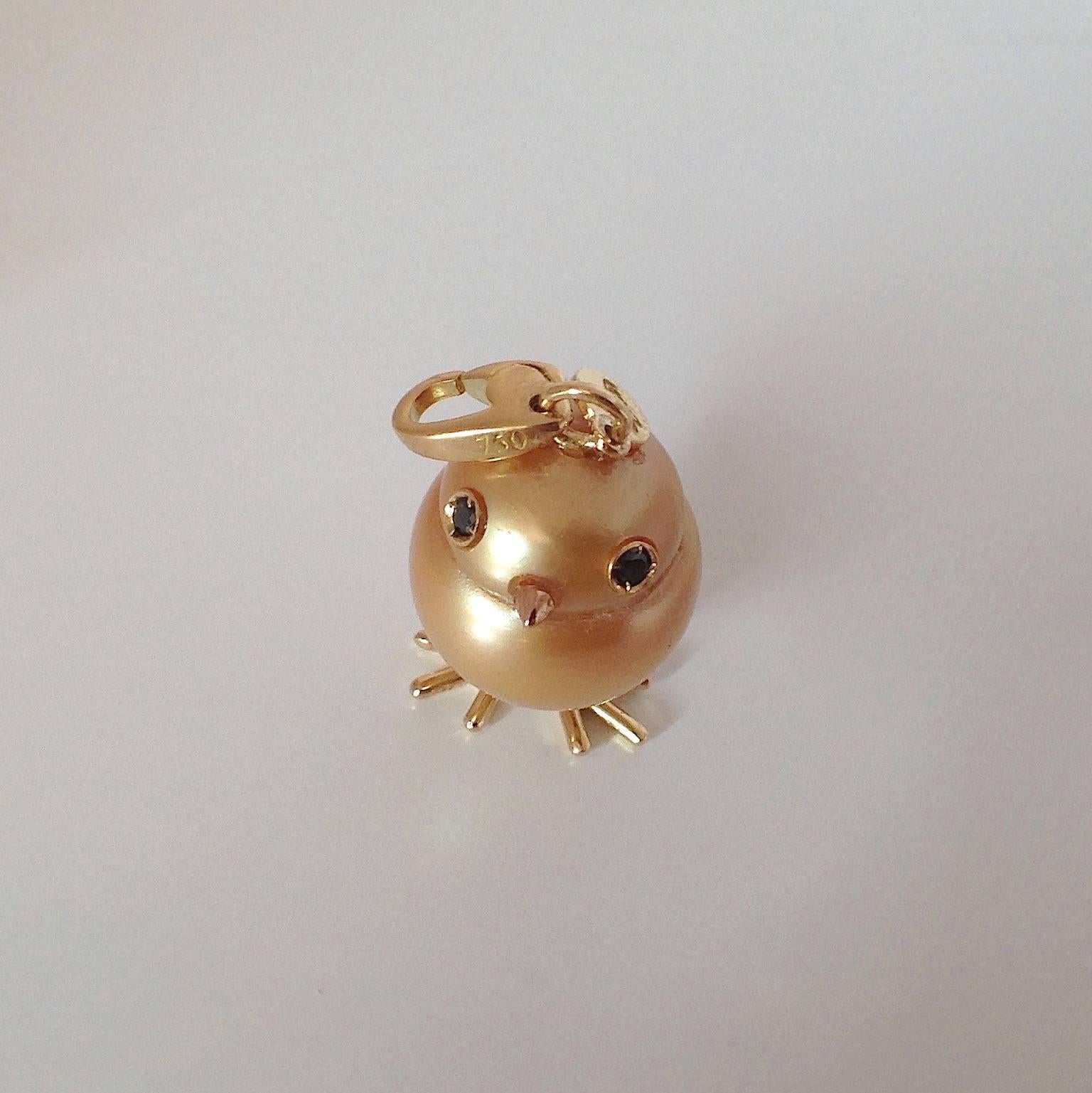 baby chick necklace