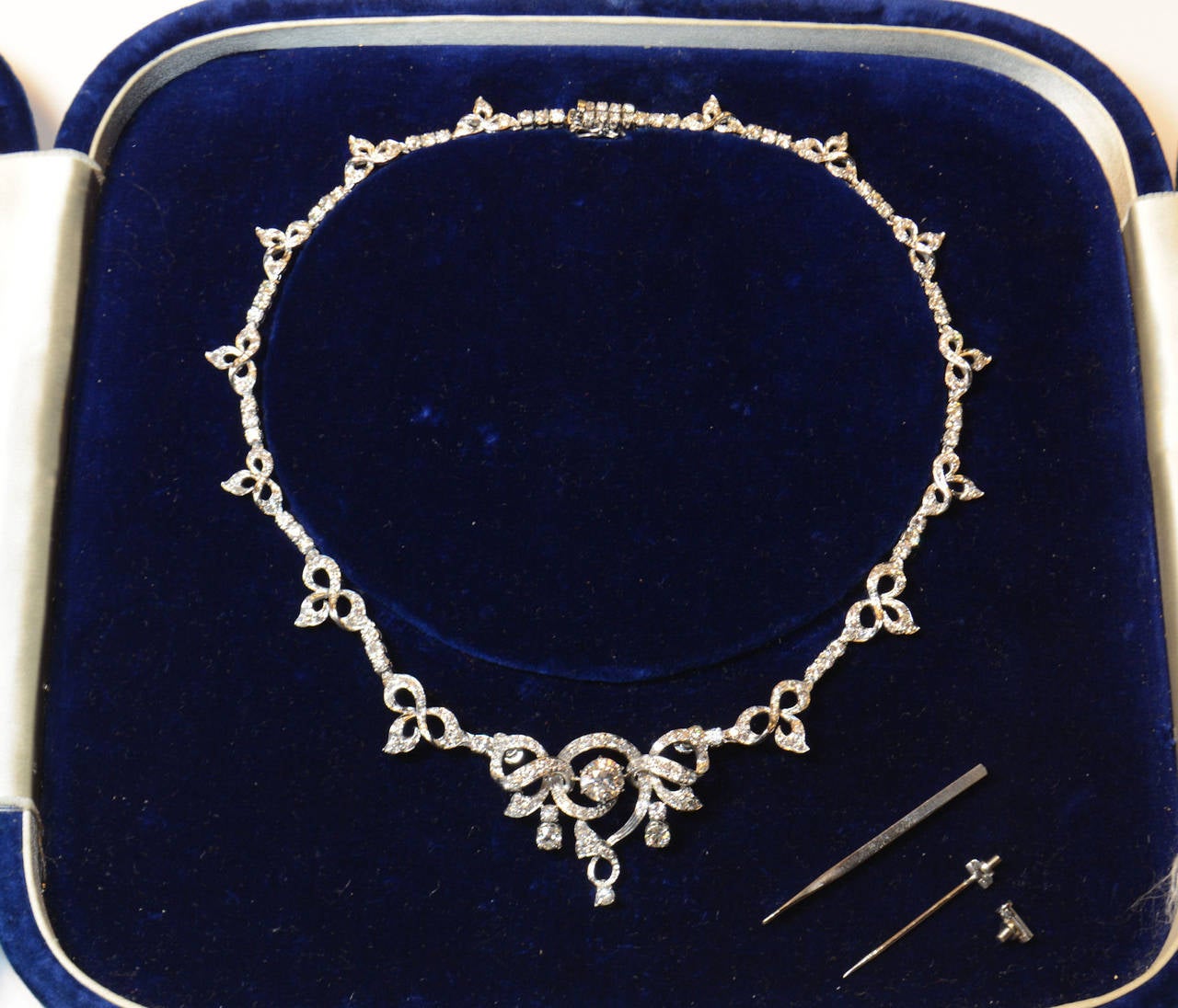 Corrado Manni Diamond Gold Necklace In Excellent Condition For Sale In Roma, IT