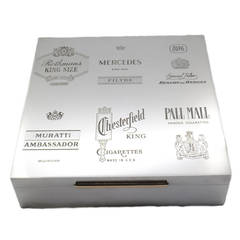 Bulgari Silver Cigarette Box