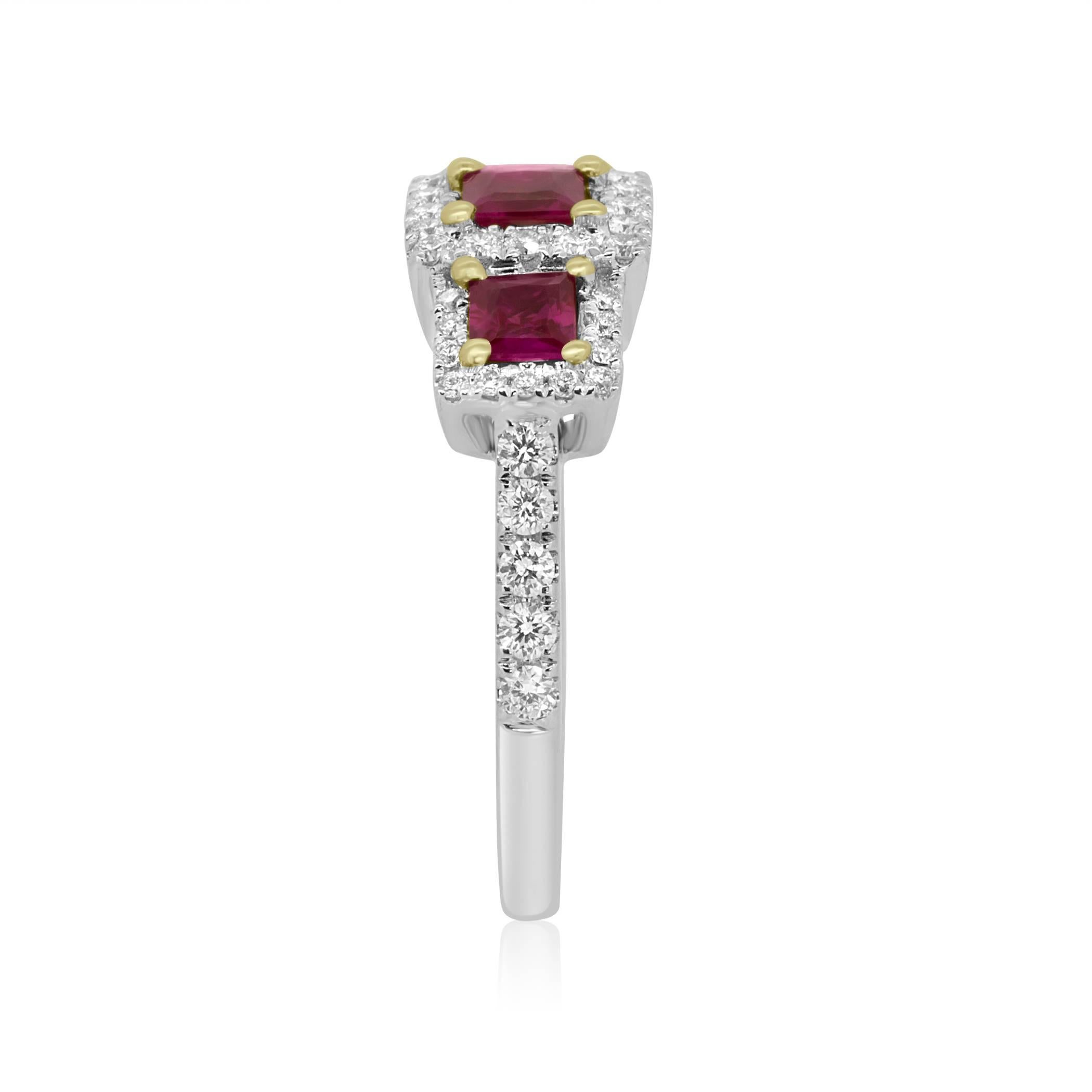 ruby diamond gold ring